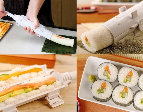 How to make sushi with sushi bazooka!! Instructional/recipe/how to